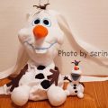 アナと雪の女王のぬいぐるみオラフリュックでオラフコーデ♪