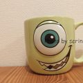 モンスターズインクマイクのマグカップはインパクトすごいぞ！